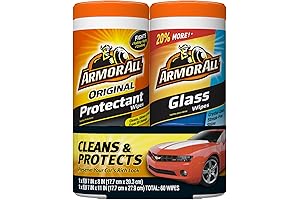Protectant and Glass Wipes by Armor All: Essential Car Cleaning Solution