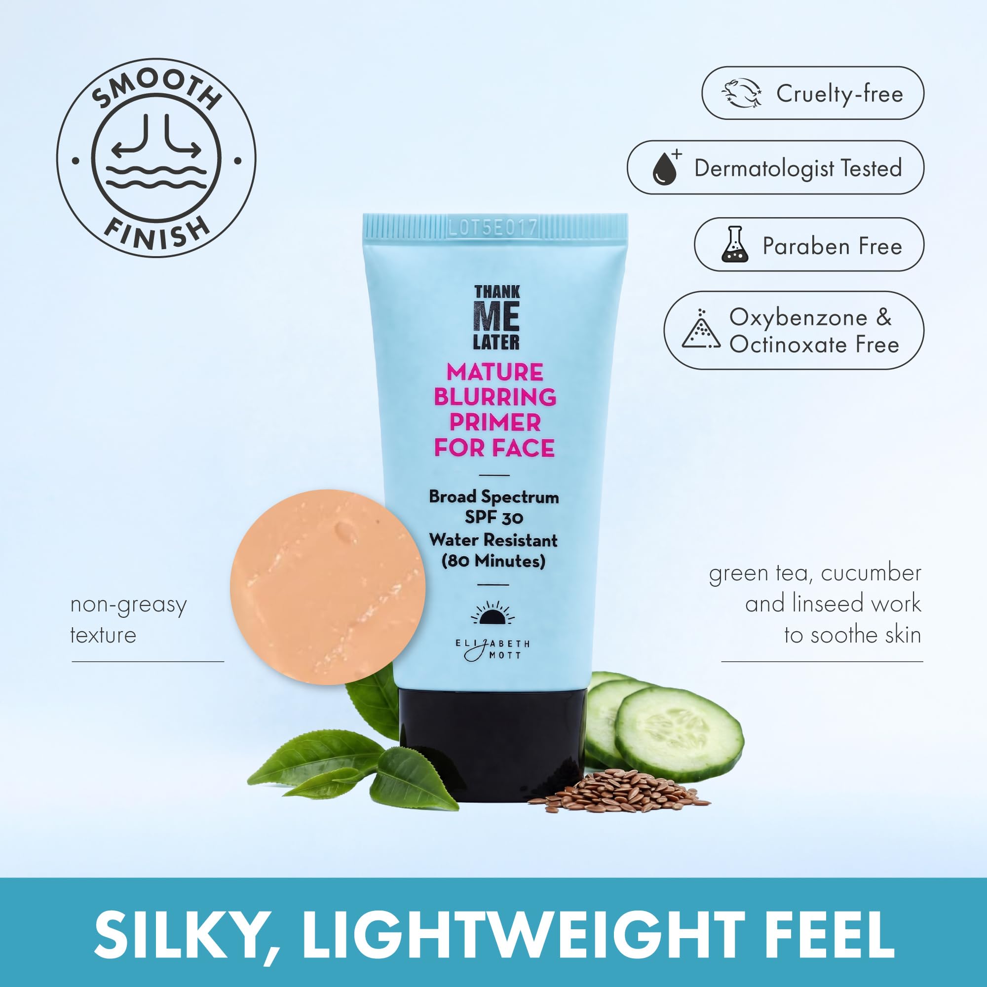 Elizabeth Mott Face Primer SPF 30 - Blur & Protect -6 Elizabeth Mott Face Primer SPF 30 - Blur & Protect -6