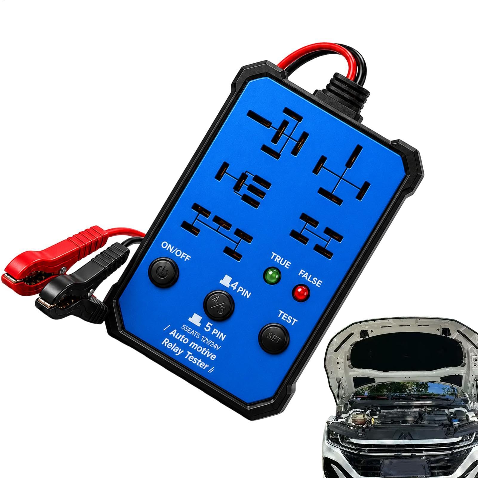 Relay Tester Tool dispositivo para diagnóstico de fallas de automóviles y relés de vehículos 8