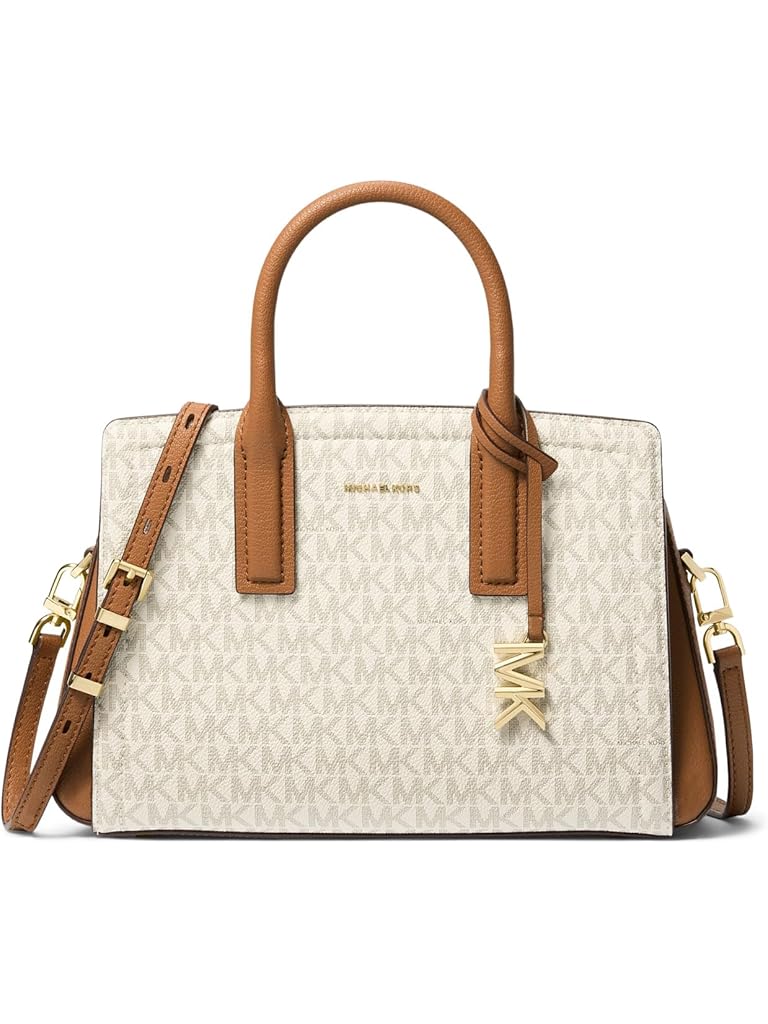 Beige Michael Kors Laila Small Satchel