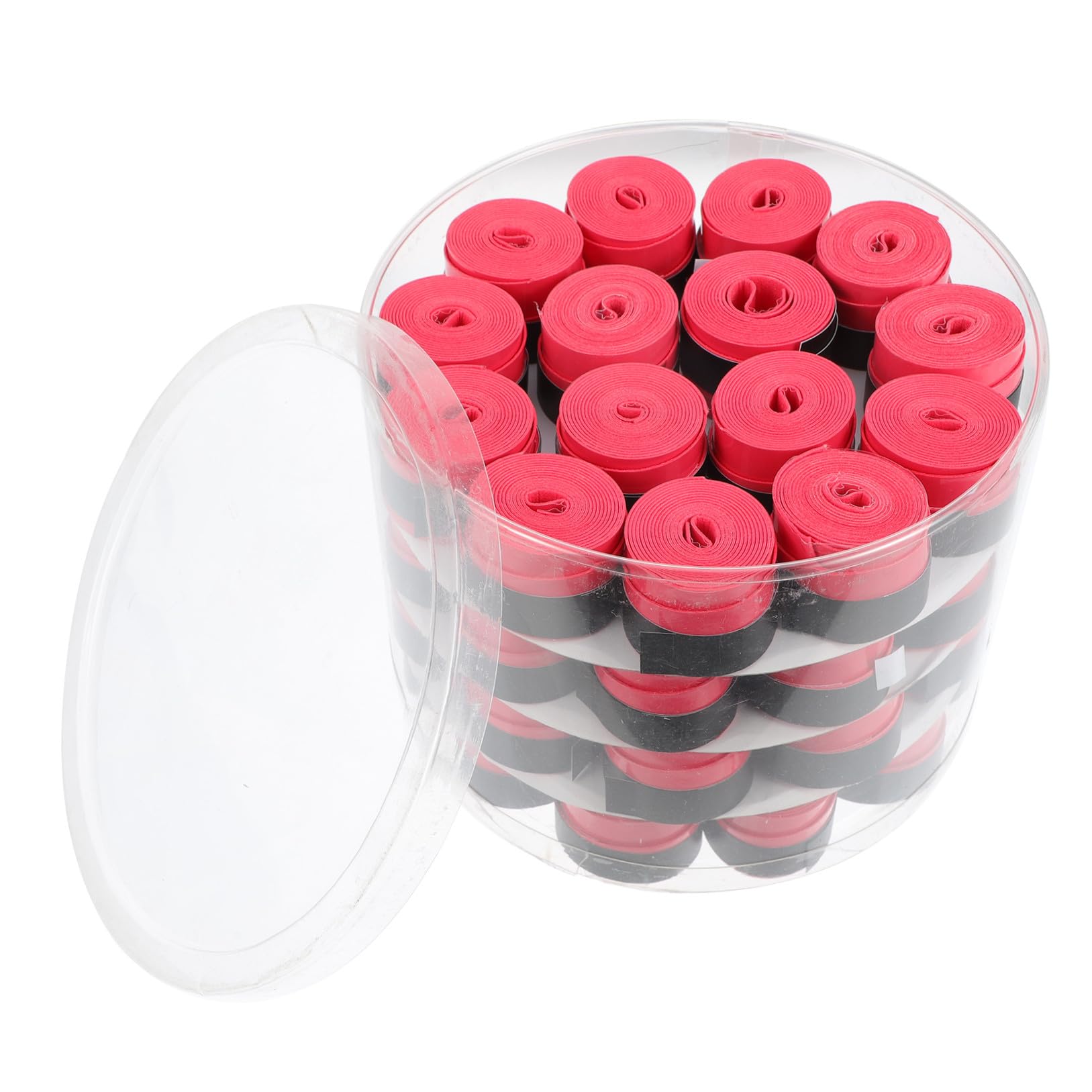 BESPORTBLE Colla per Racchette da Badminton Fasce per Racchette Assorbenti Il ​​Sudore Overgrip per Racchette da Badminton Overgrip da Tennis Nastri per Racchetta Viola,Porpora Pu