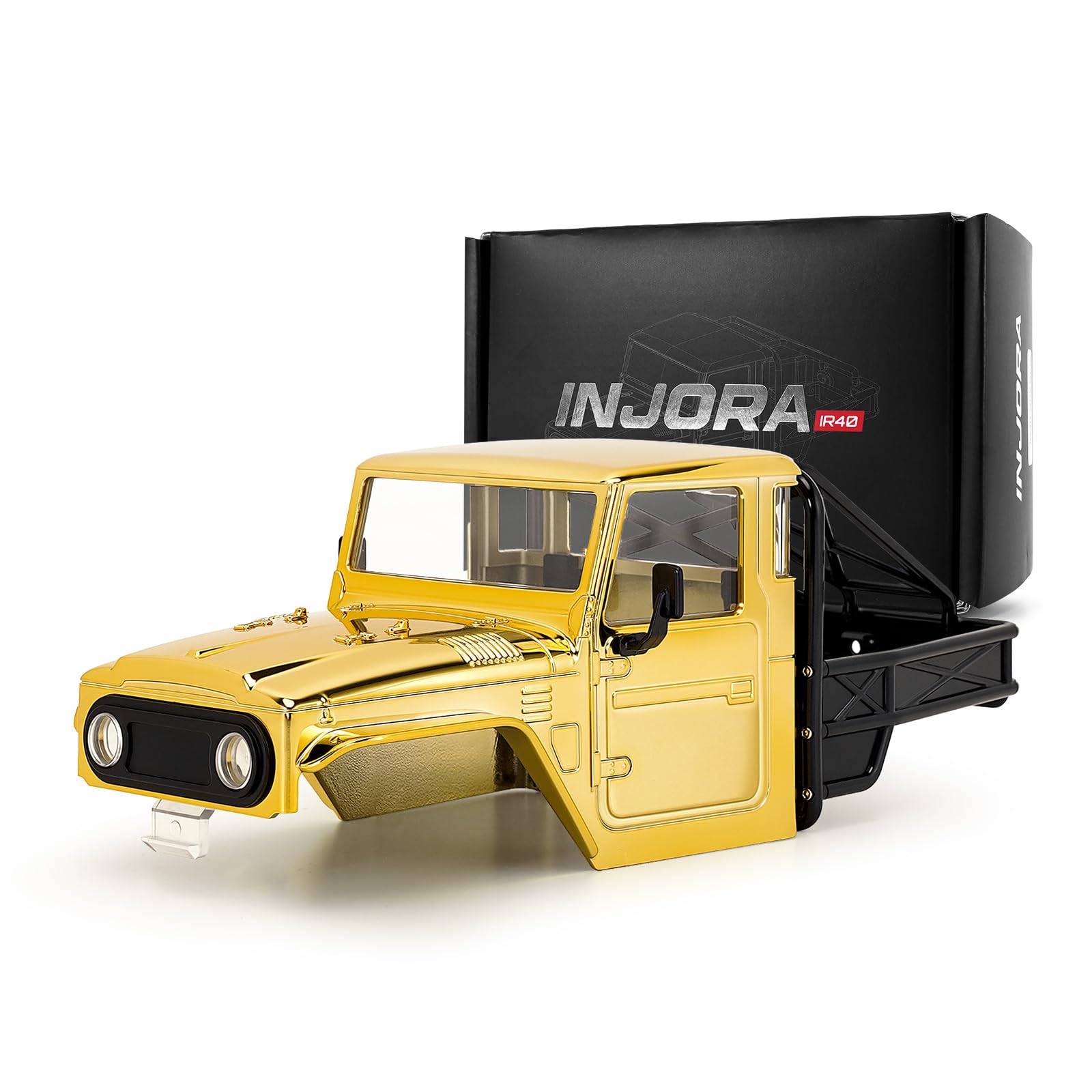 Amazon.com: INJROA IR40 Truck Body with Tube Cage for 1/18 TRX4M