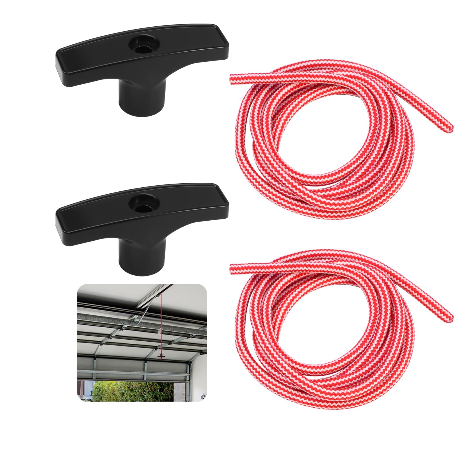 2 Pcs 41A2828 Emergency Release Pull Rope Cord Handle Kit, for