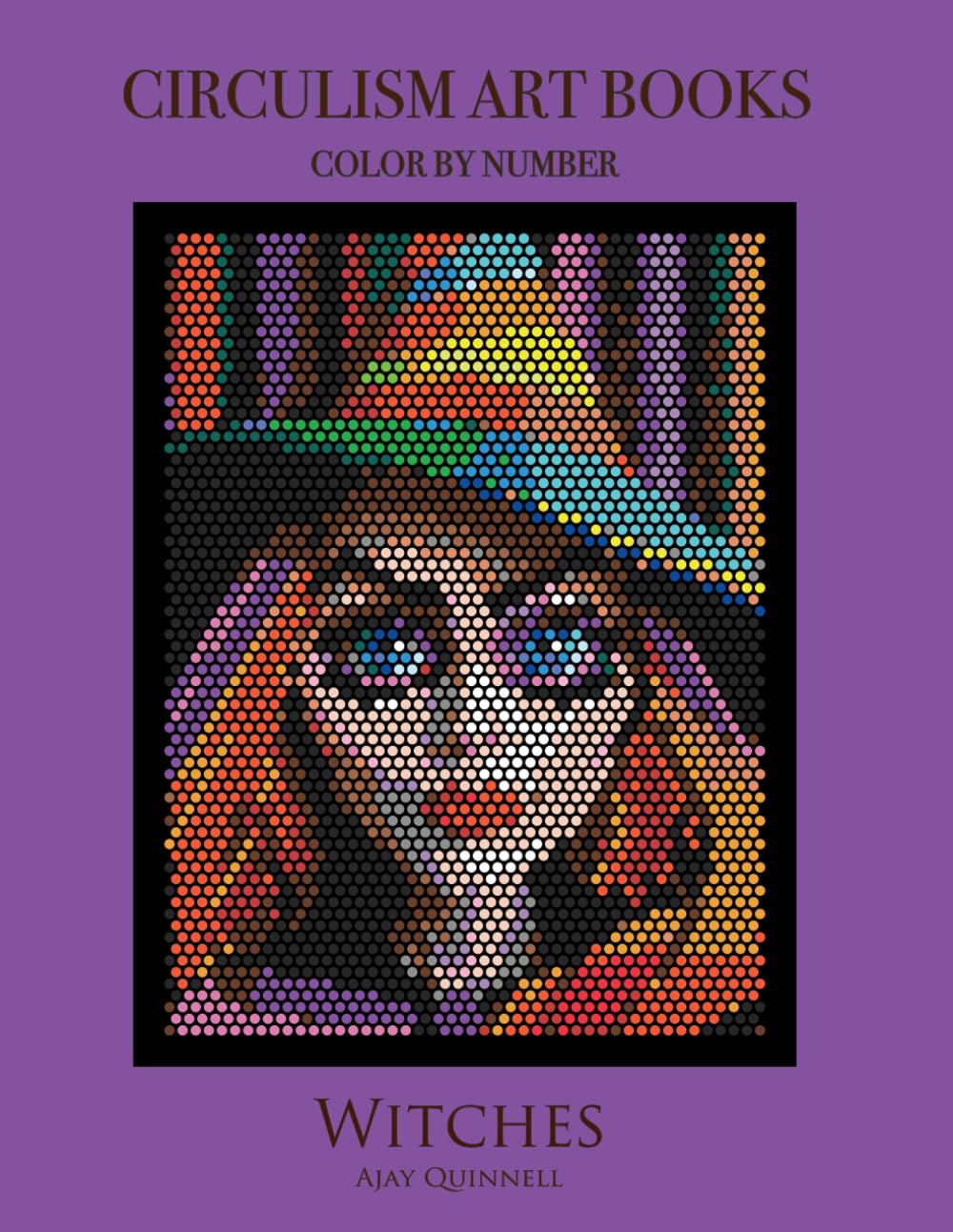 Witches - Color by Number Circulism Book - Standard paper edition
