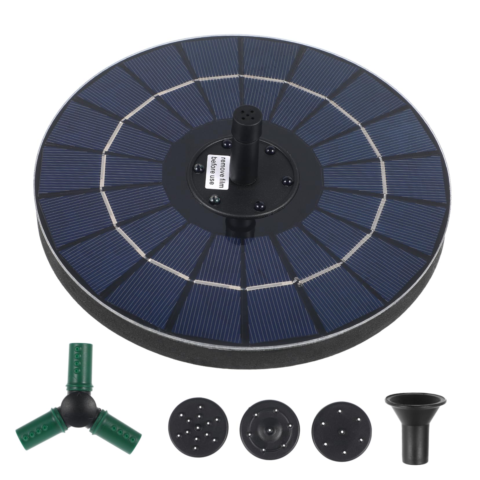 Solarbrunnenpumpe mit 150l/h und 7, 4v 1500mah, Schwimmend