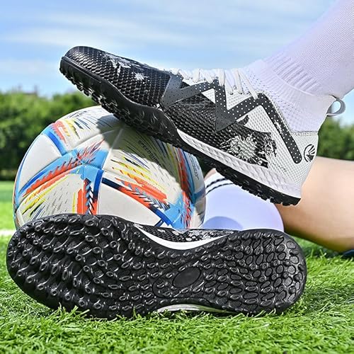 Chuteiras masculinas femininas de futebol interno/externo Tênis de tênis com sola TF Chuteiras de fu