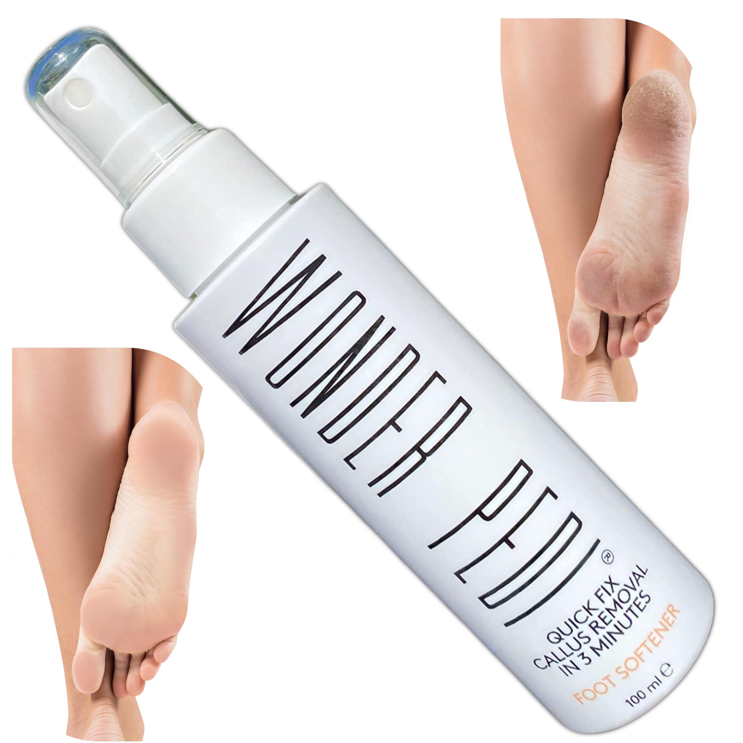 Callus Remover Kit, Callus Softener Spray