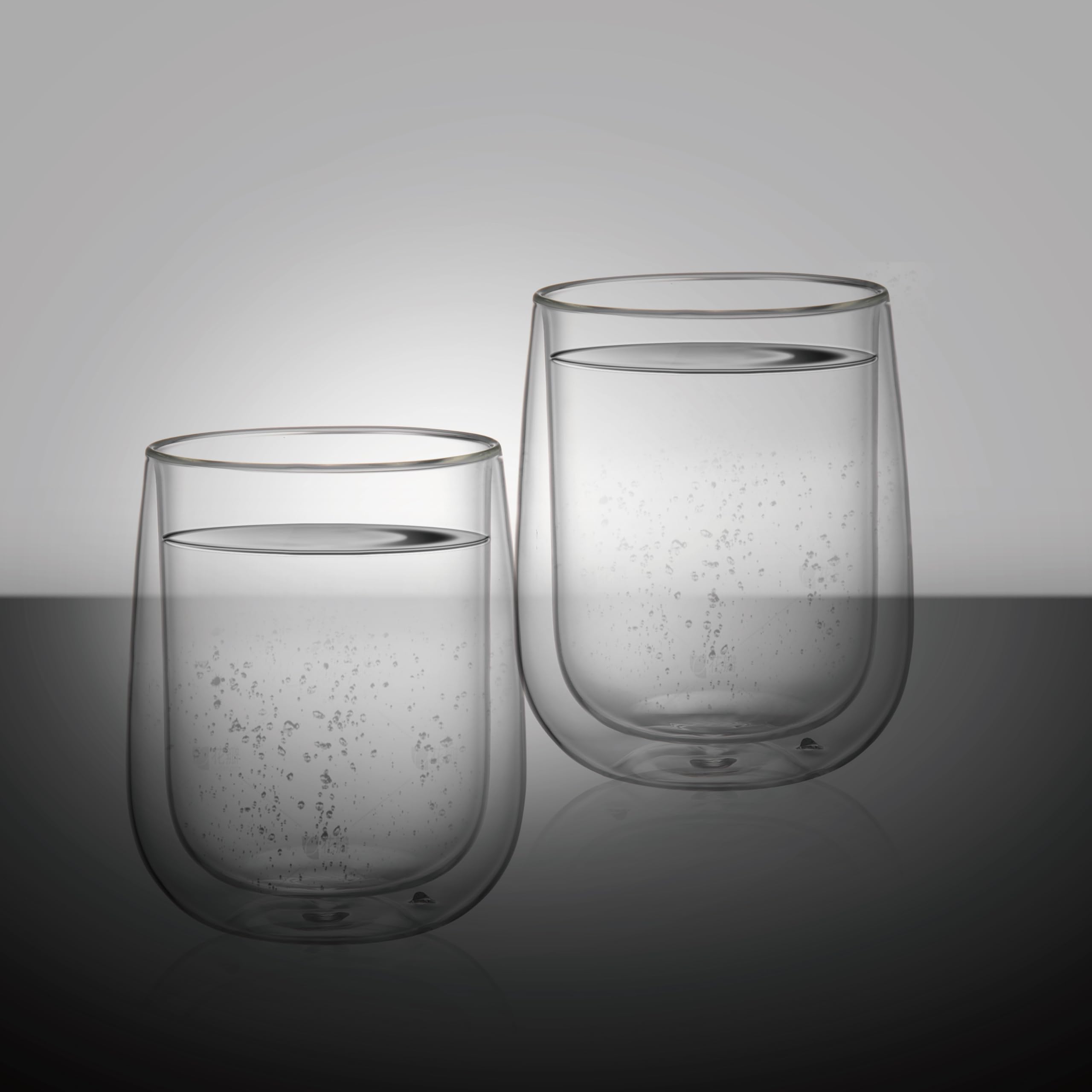 Kadum doppelwandige Kaffeegläser | Große, riesige Gläser | 6er-Set Thermogläser Teegläser Kaffeegläser Kaffee Tee | 500 ml Thermoglas | im Geschenkkarton | doppelwandige Gläser Kaffeetasse