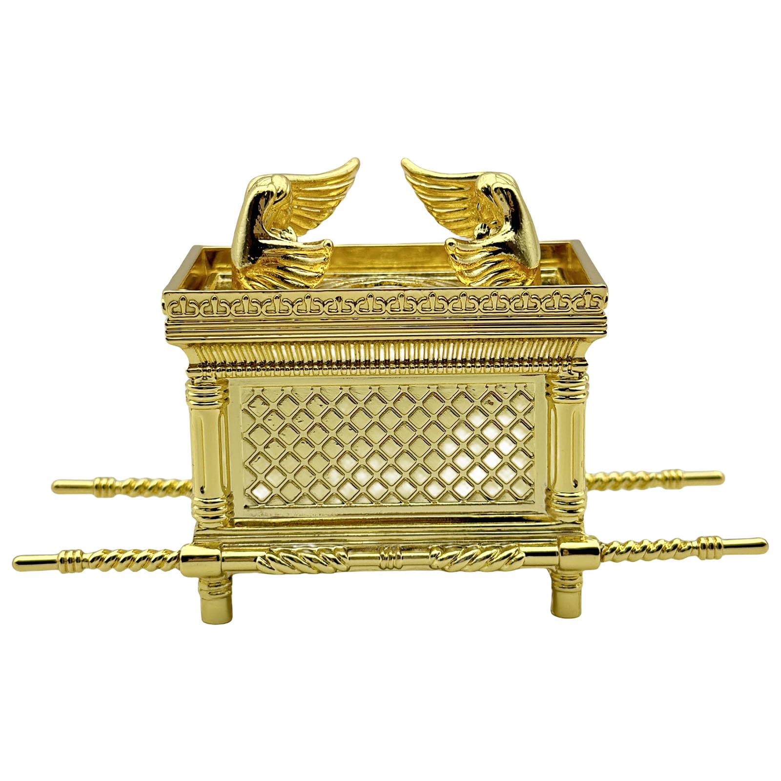 Osniyaw Multi-Coloured Ark Of The Covenant Figurine Metal Replicas Ornament Jewish Replicas Religious Statue Testimony Judaica Decorations Ornament