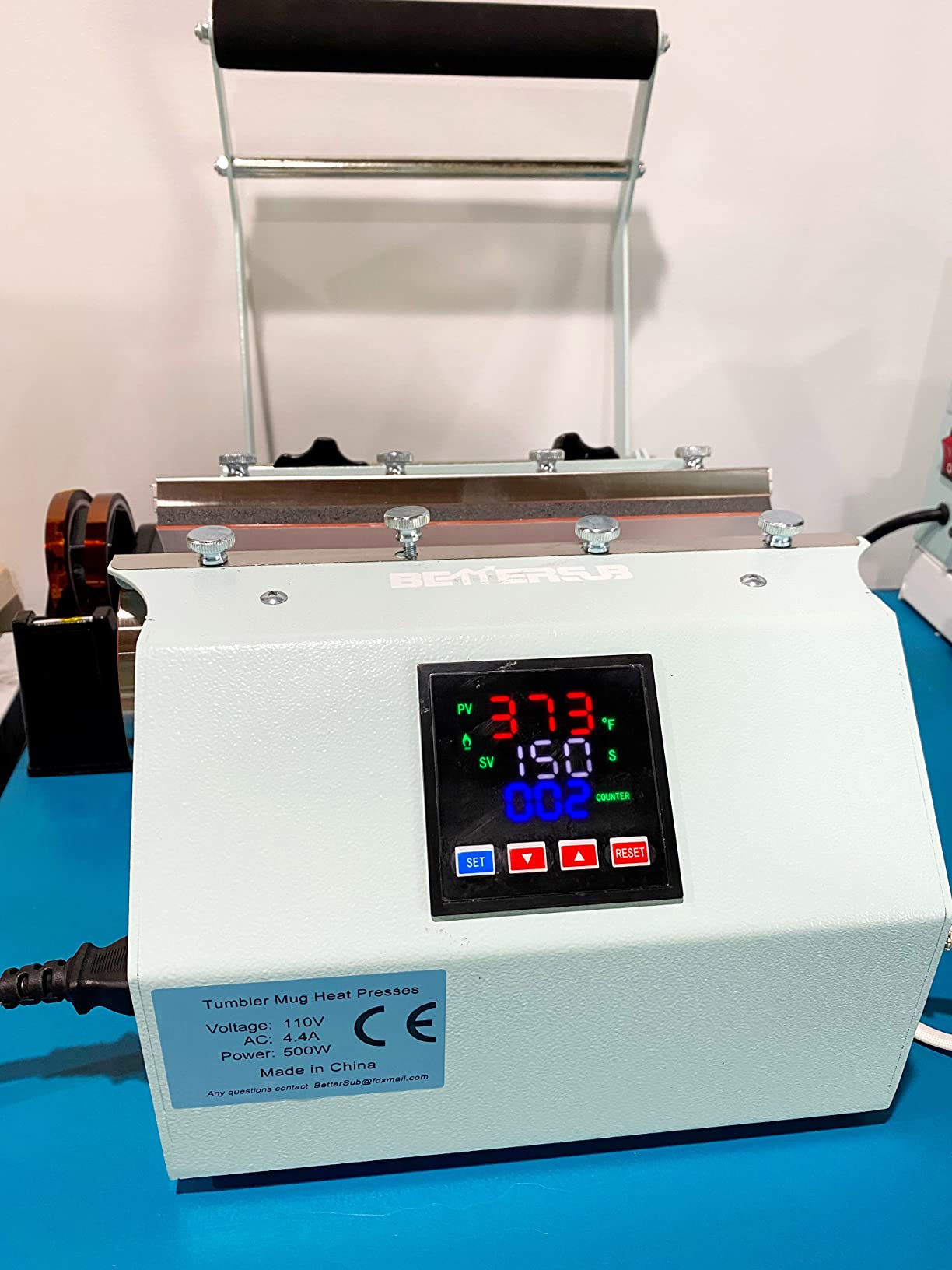 50/mo Finance BetterSub Tumbler Mug Heat Press Machine 30 OZ 20 OZ