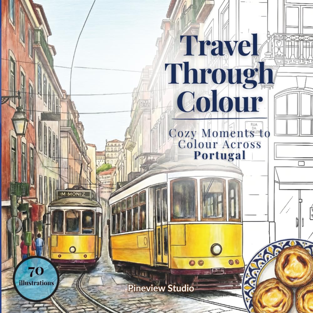 Travel Through Colour: Cozy Moments to Colour Across Portugal