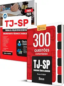 Combo TJ-SP - Escrevente Técnico Judiciário (Apostila + Caderno de Questões Comentadas)
