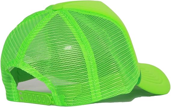 Amazon.com: TOP HEADWEAR Structured Neon Trucker Mesh Hat