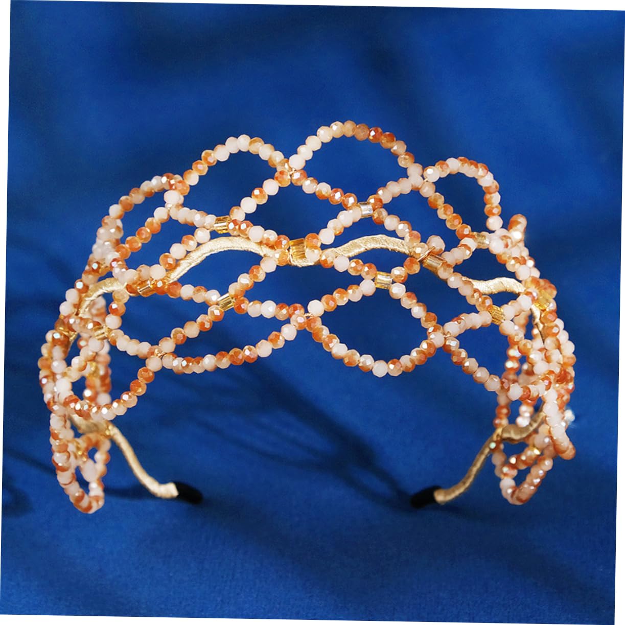 FRCOLOR 4 Pezzi Fascia Di Cristallo Gemme Per Per Le Donne Fascia Per La Ragazza Accessori Per Da Sposa Delle Donne Fasce Per La Testa Fasce Di Perle Copricapo Da Sposa