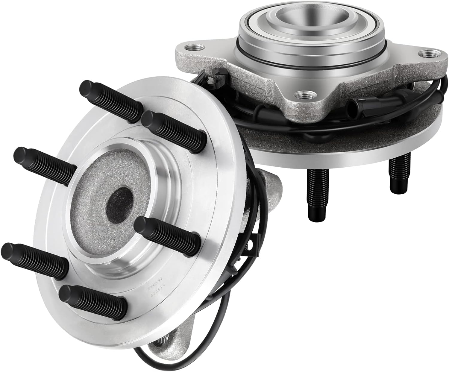 ECCPP Front 6 Lugs Wheel Bearing and Hub Assembly for 2003-2006 For Ford Expedition 2003-2006 For Lincoln Navigator Wheel Hub Bearings W/ABS 515042