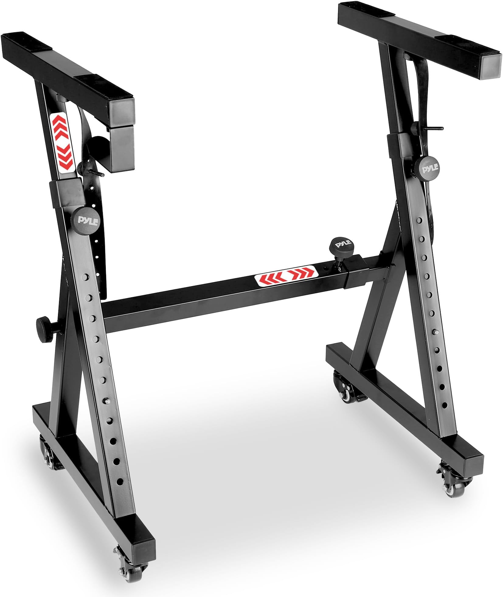 Amazon.com: Liquid Stands Keyboard Stand w/ Wheels - Black Z Style ...