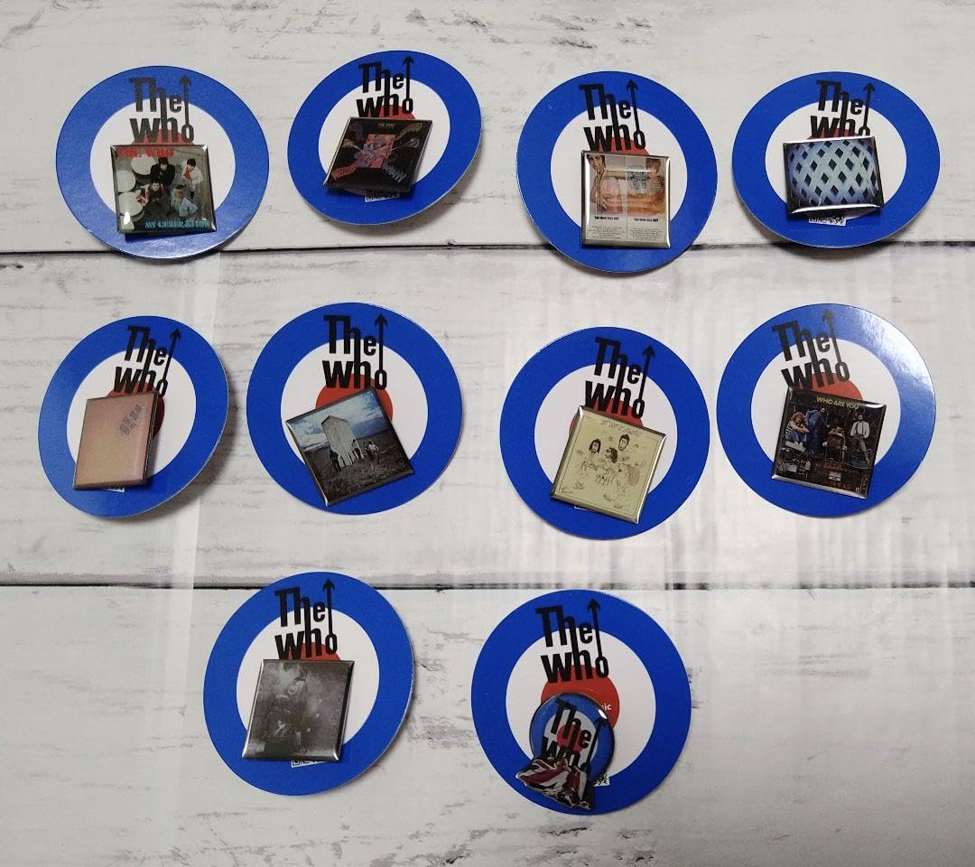 THE WHO ピンズカプセル　新品未開封　コンプリートセット Amazon | ガチャ TheWho ザ・フー ピンズカプセル コンプリート