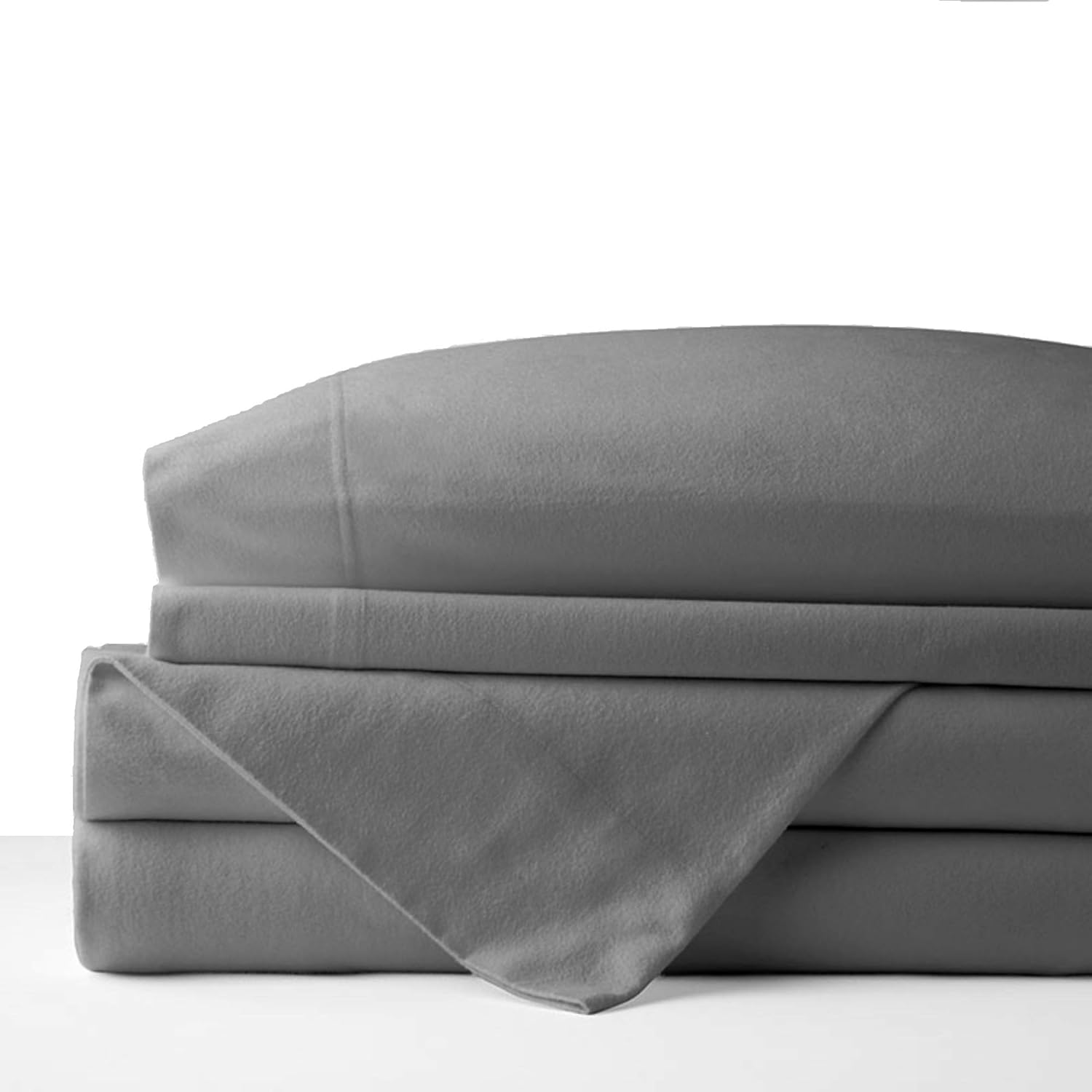 AeroSoft Flannel Sheet Set Queen Size 100 Cotton, Soft Heavyweight