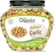 HILLS ORGANICS Kashmiri Lehsun 300GM | 100% Fresh & Natural Organic | Pure & Natural Lahsun | Himalyan Lehsun For Strong Immunity & Diabetes | Hygienically Packed - Jar Pack