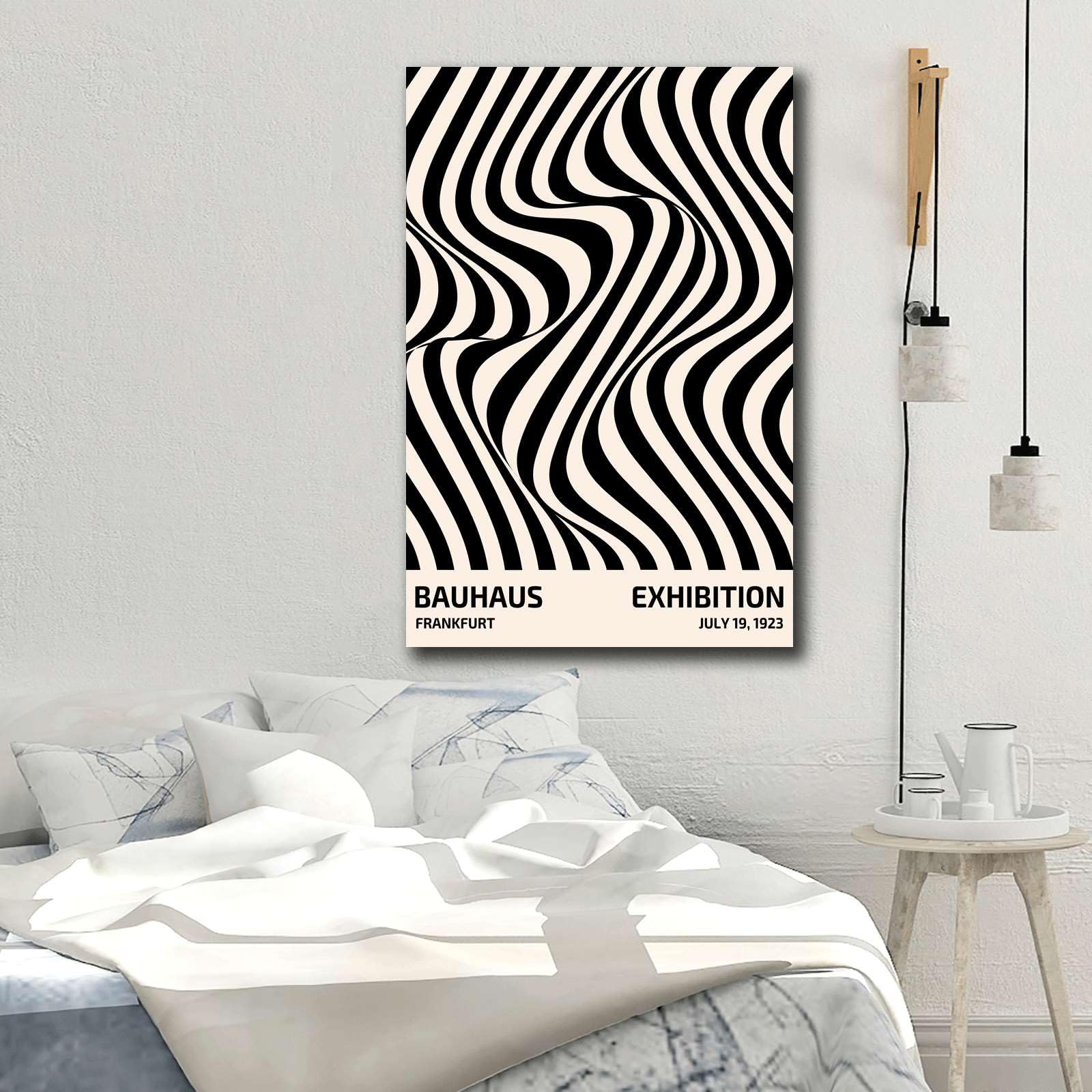 Amazon.com: SFXLUCART Poster Wall Art Print bauhaus zebra art