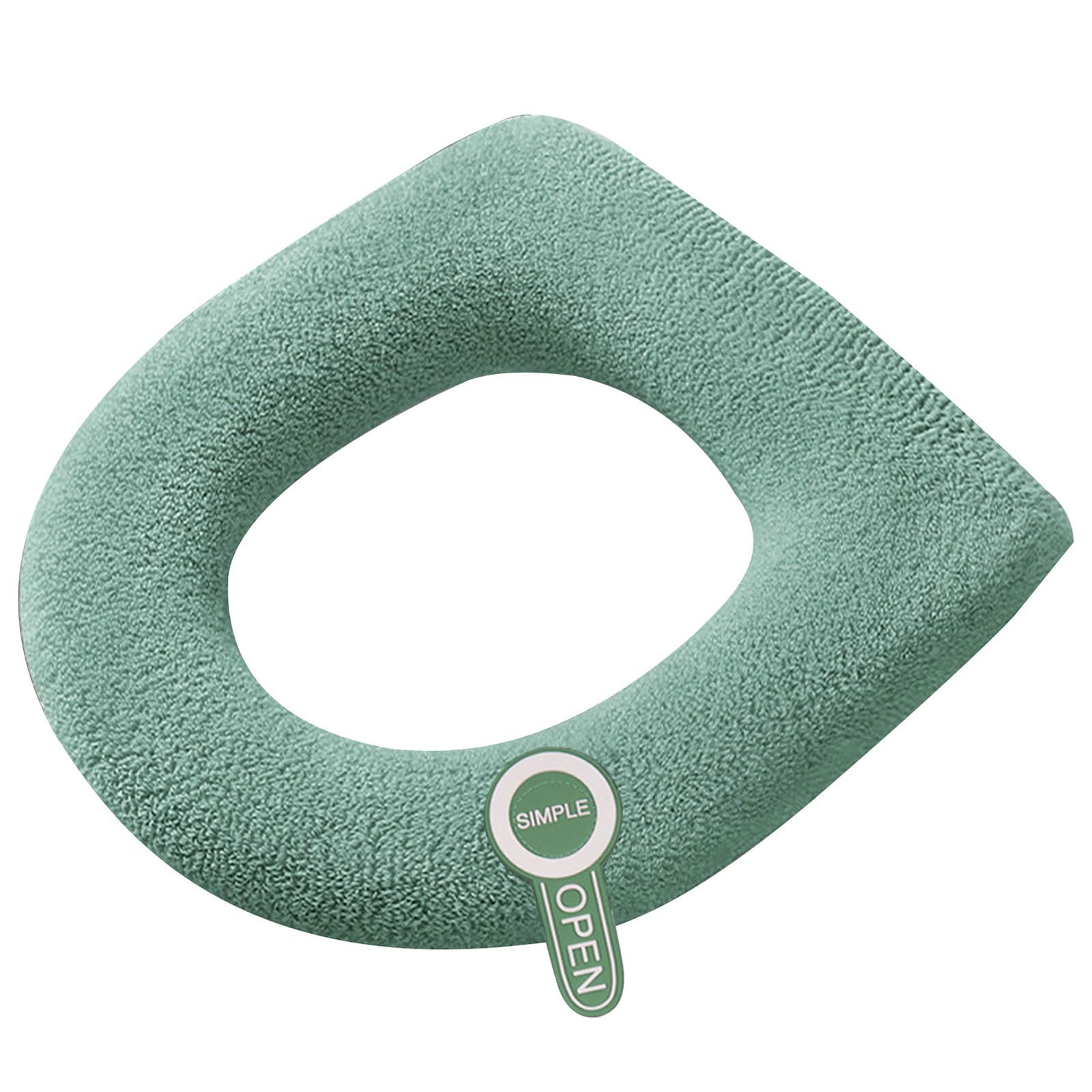Tsophreniq Toilet Seat Cover with Soft Handle for Winter Comfort and Easy Cleaning for Most Standard Toilets Toilet Cushion
