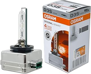 OSRAM XENARC OEM 4300K D3S HID XENON Headlight bulb 35W 66340 by ALI w/11 digit Security Label - Made in Germany (Pack of 1)