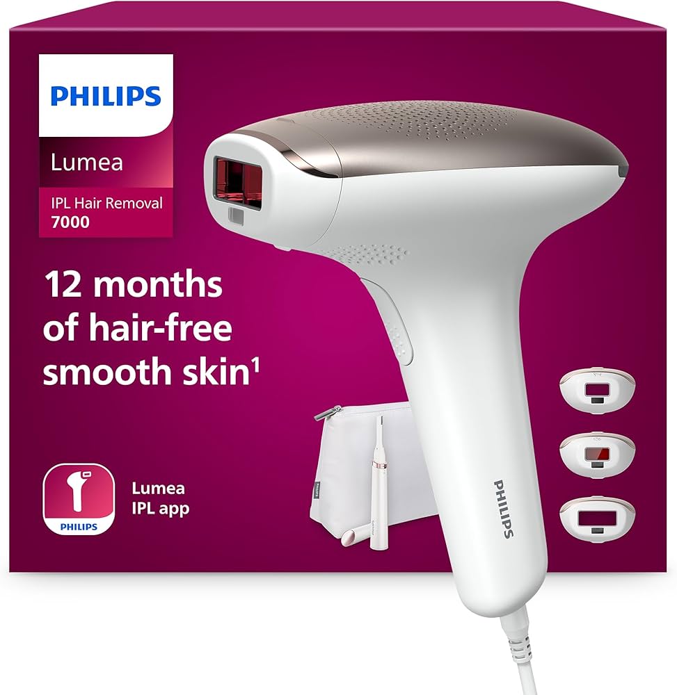 PHILIPS Lumea 7000 脱毛器 Philips Lumea IPL Hair Removal Device PHILIPS Lumea 7000 脱毛器 Philips Lumea IPL Hair Removal Device