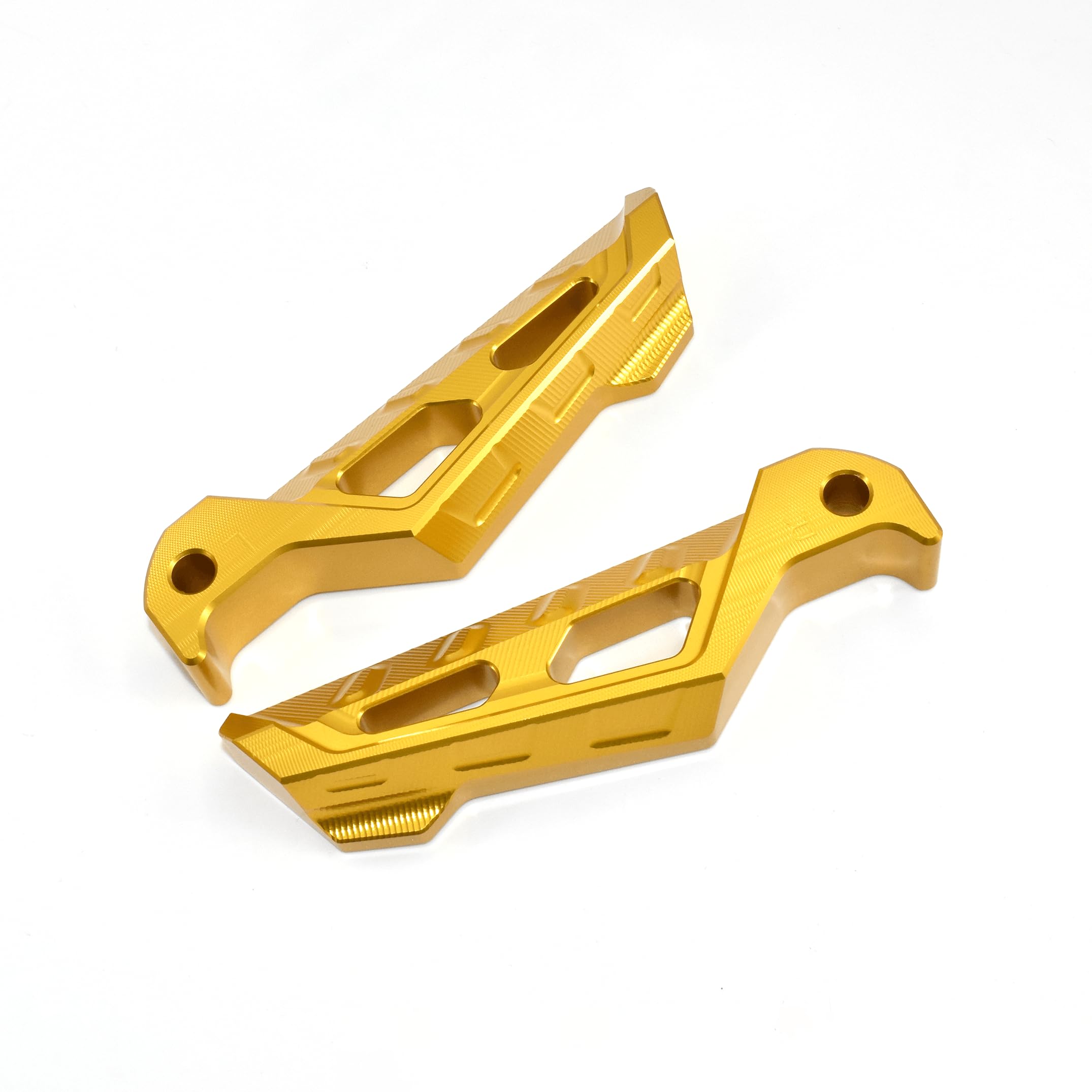 ESPEEDMTC For YAMAHA MT-03 MT-25 2015-2023 Rear Foot Pegs Footstep Passenger Enlarger Pedal CNC Aluminum Footrest (Gold)
