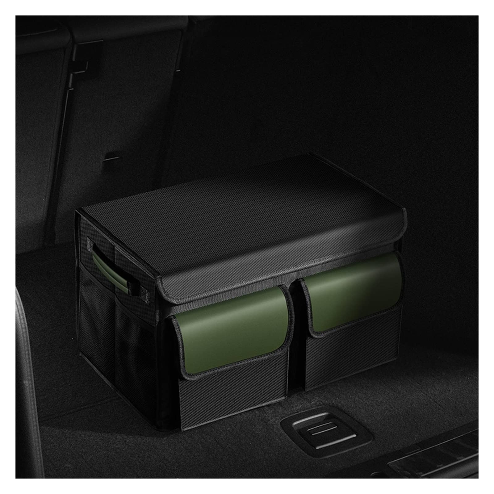 FYIYIEW car boot organiser, Multifunctional Car Trunk Organizer, Collapsible Multi Compartment, SUV, Non Slip Bottom