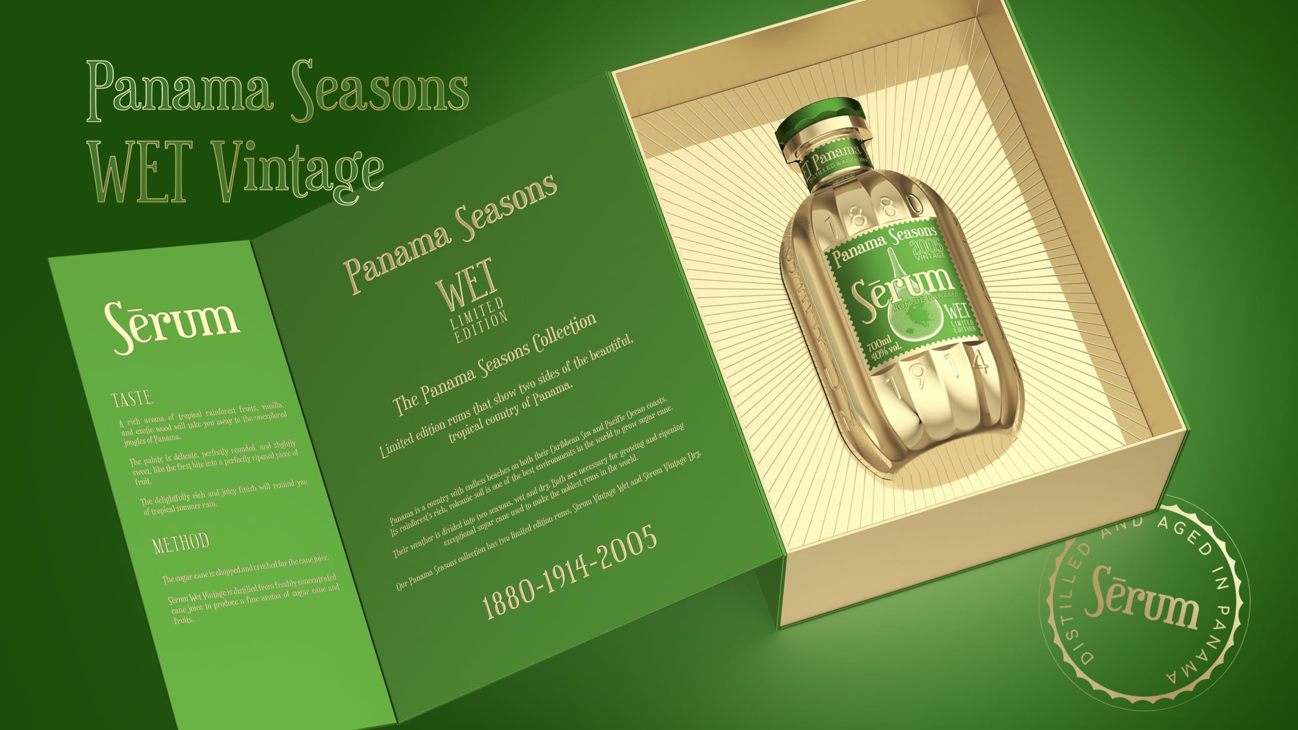 Serum Ron Panama Seasons ''Wet'' 70CL