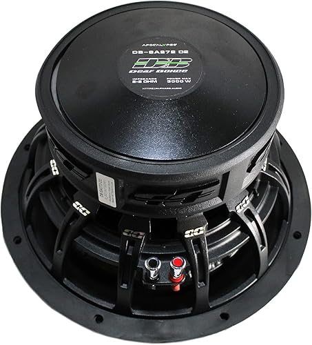 Miniatura 2 de Deaf Bonce Apocalypse DB-SA272-D2 Subwoofer de 12 pulgadas, 2 ohmios y 3000 W