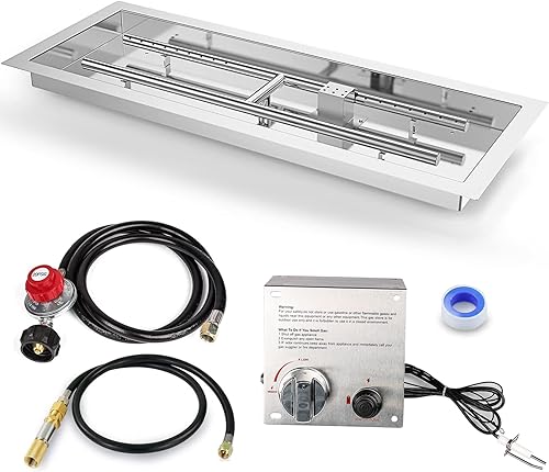 Vista 25 de GRISUN Válvula mezcladora de aire de propano de 1/2 pulgada para hogueras – Válvula mezcladora de aire de alta capacidad de 150,000 BTU Propano
