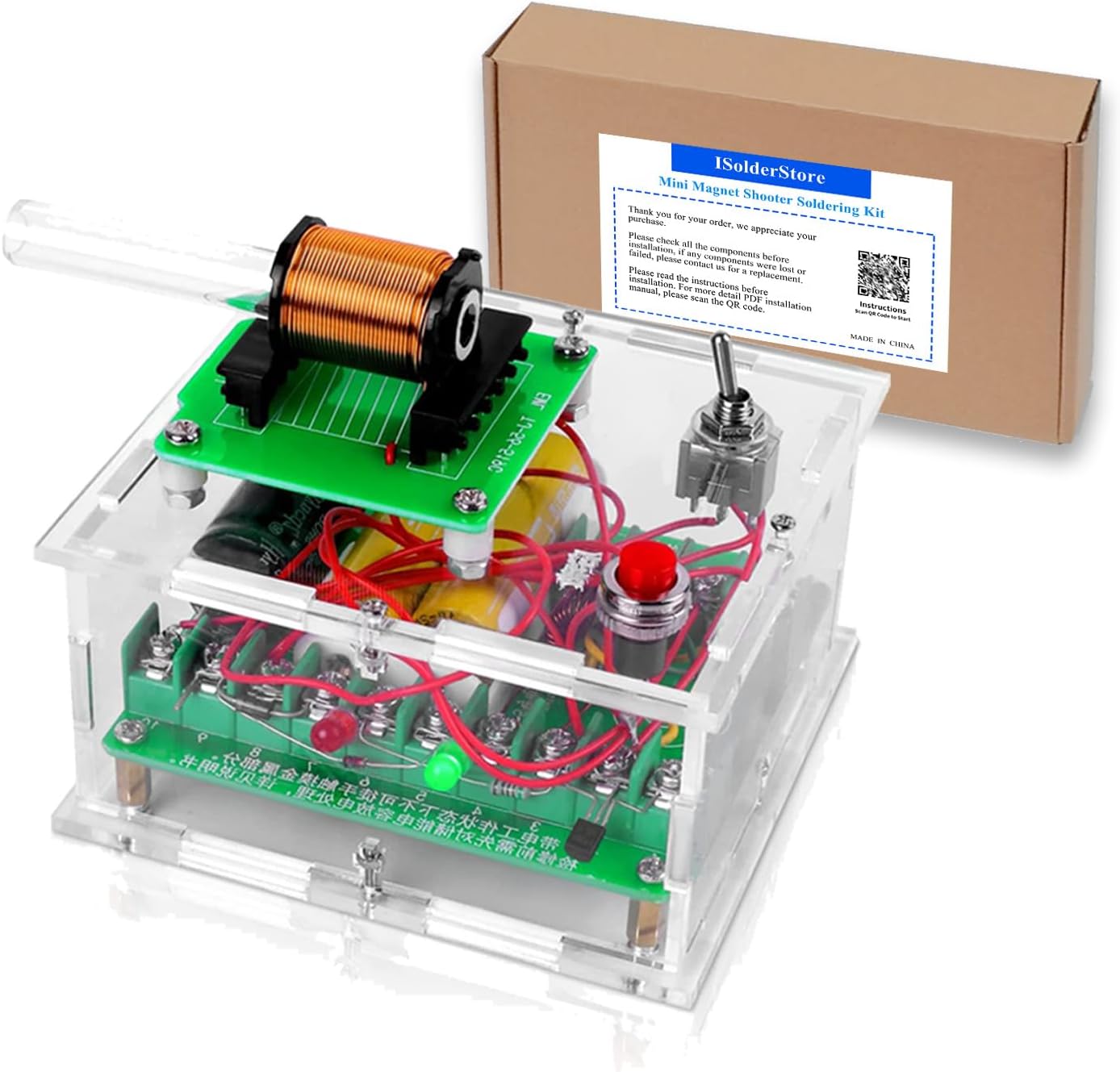 Amazon.com: Soldering Practice Kit Projects DIY Toys Electric Magnetic ...