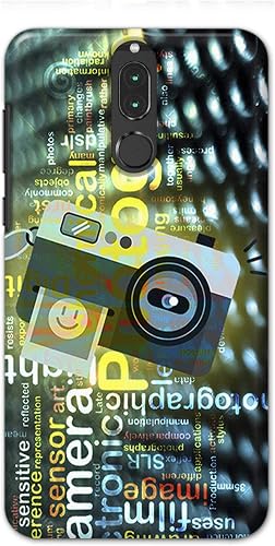 Camera Photography Concept Purple Printed Designer Case for Huawei Maimang 6 Back Cover
