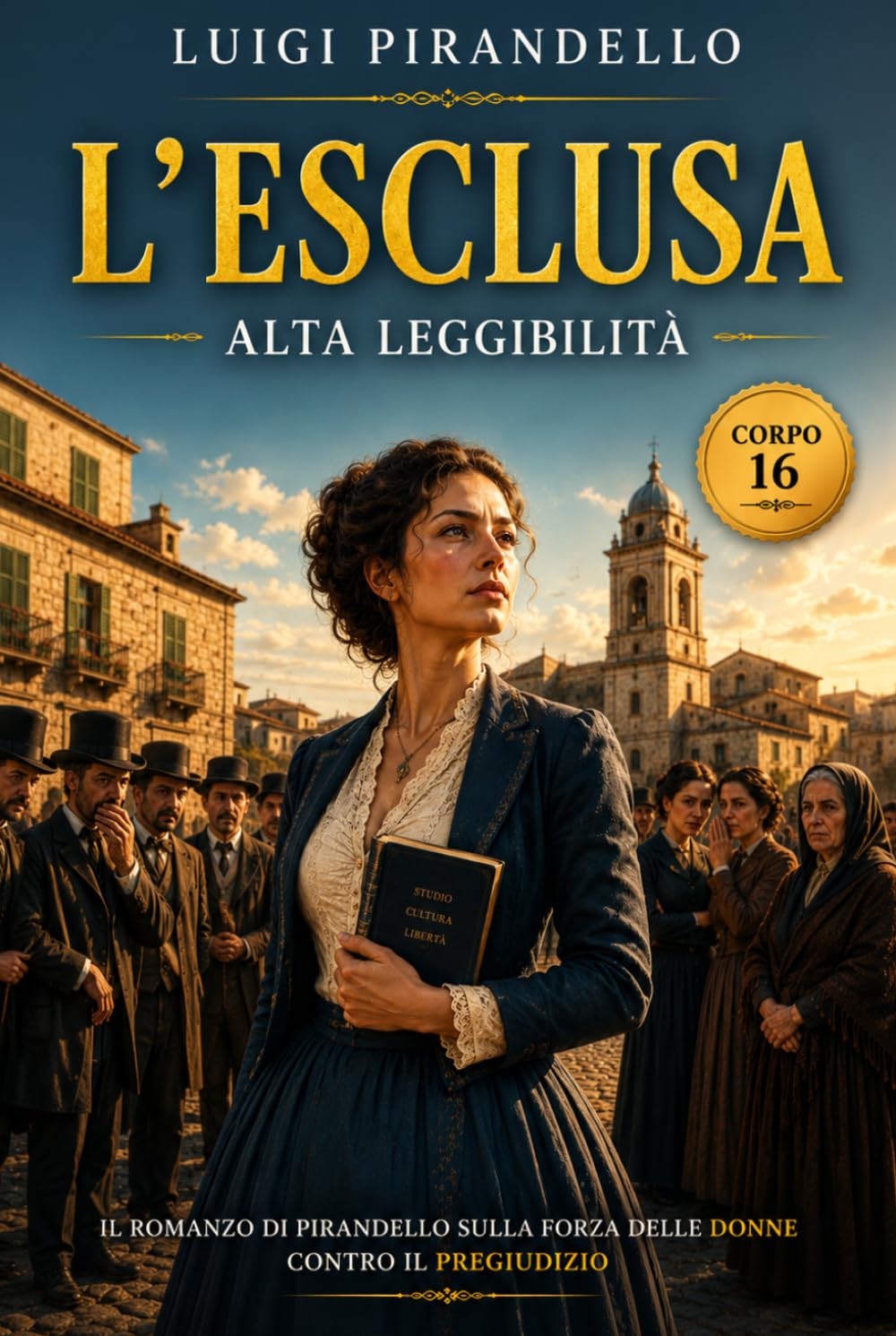 L'esclusa: Edizione rilegata ad alta leggibilità