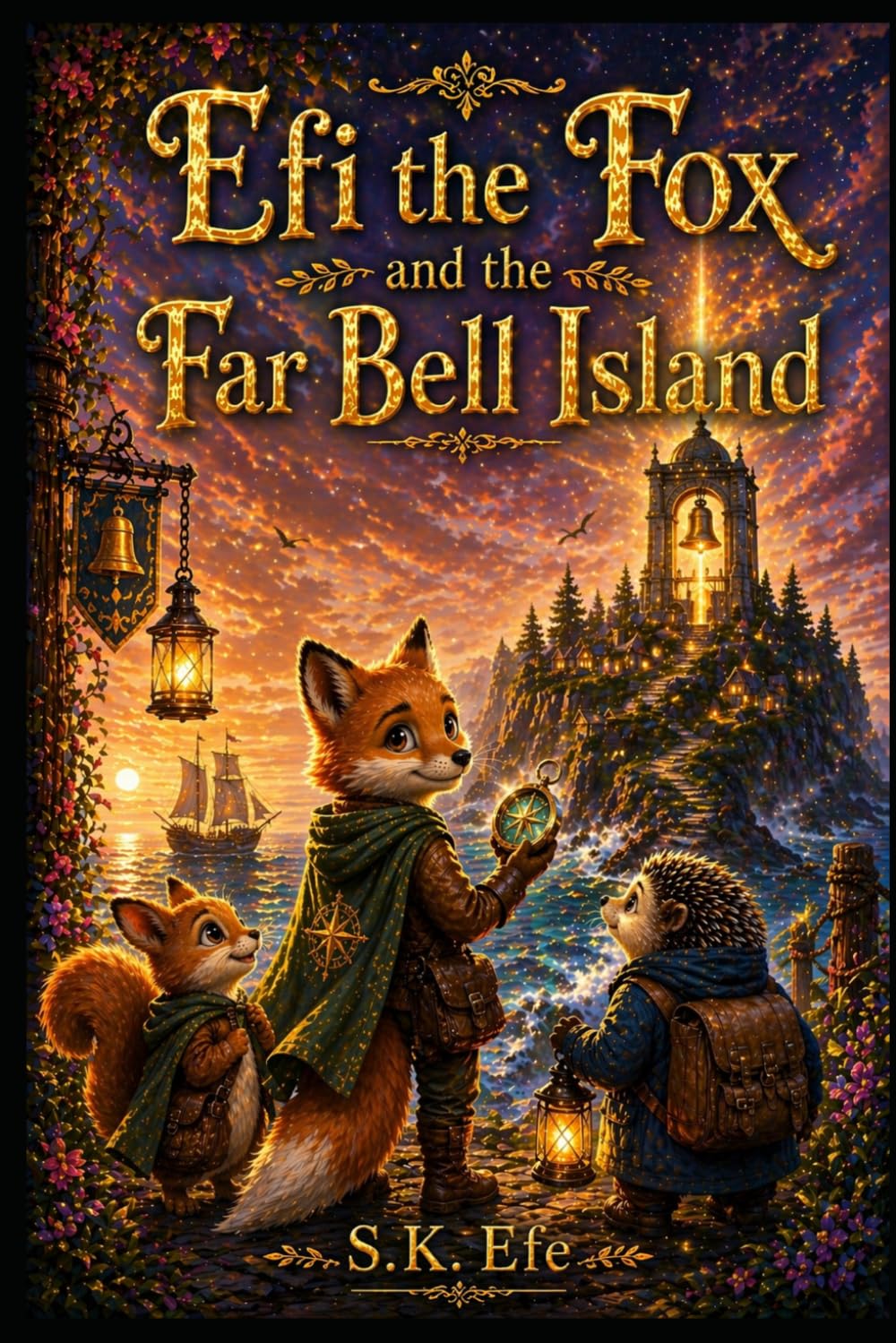 Efi the Fox and the Far Bell Island: A Magical Island Adventure About Courage, Friendship, and Finding Your Own Voice (Efi the Fox Adventures)