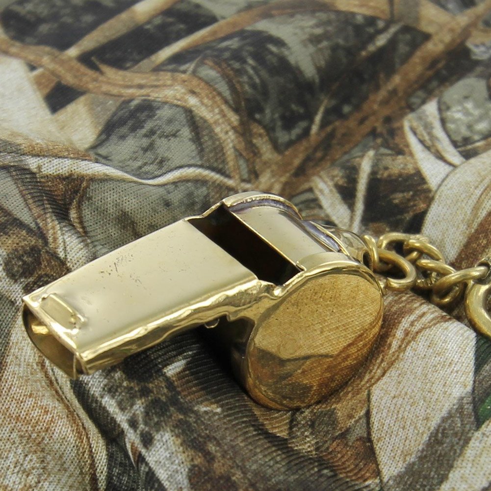 Armory Replicas Functional Ruckus Brass Whistle Keychain