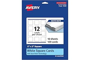 Avery Square Loyalty Cards for Enhanced Business Connectivity