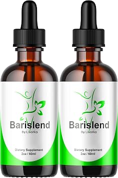 2 Pack Barislend Drops, Barislend Liquid, Official Liquid Drops, Barislends Advanced Liquid Drop Formula, Barislend Drop Supplement Premium Liquid Supplement Support, 2 Bottles for 2 Month