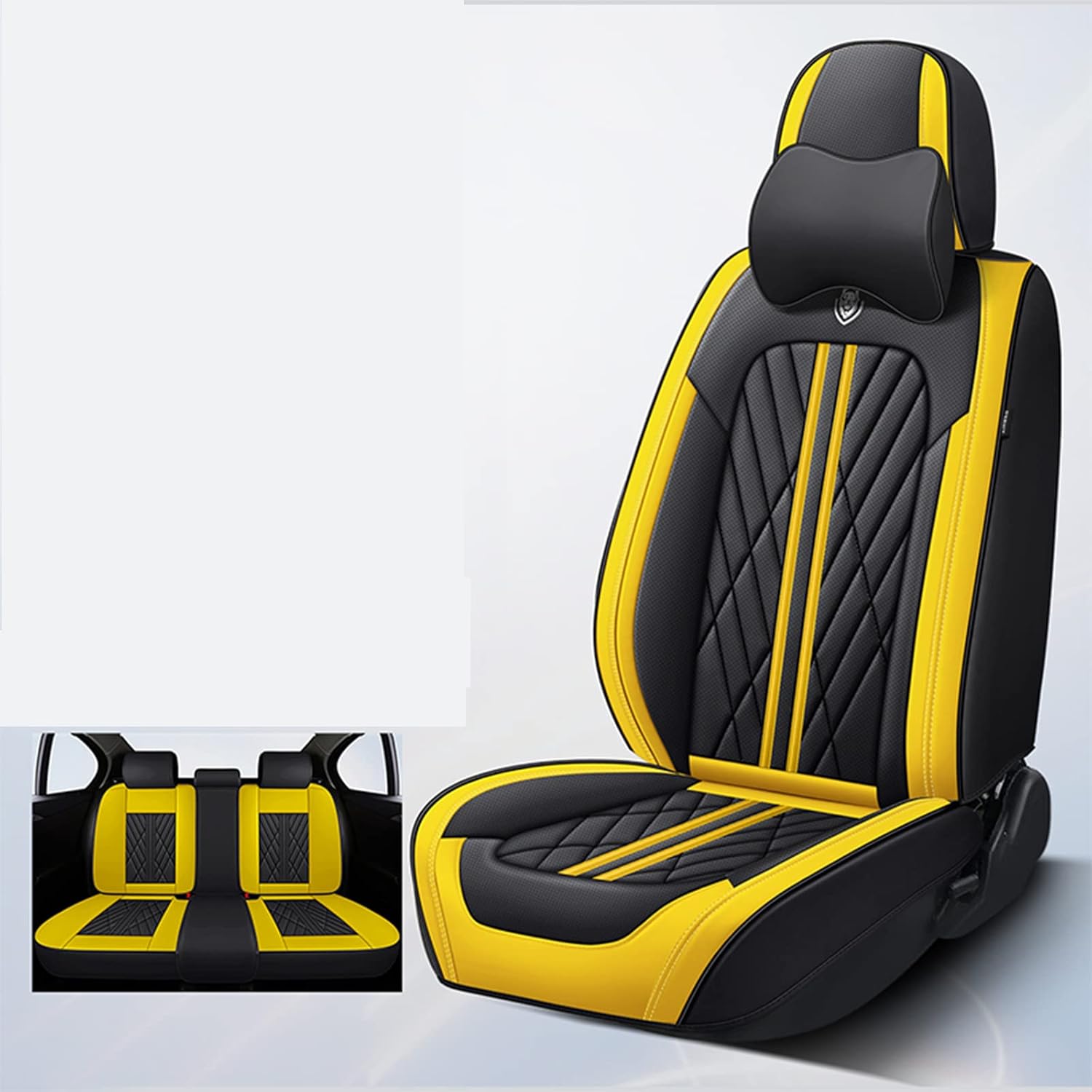 Cungko Car Seat Covers Full Set Accessories for BMW all models f30 f10