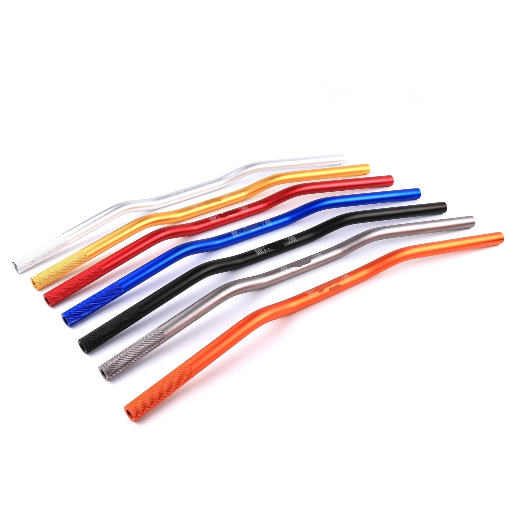 7/8 '' Universal in lega di alluminio manubri in lega di alluminio 22mm dirt pitbike handle bar(Silver with bar ends)
