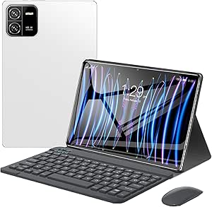 3 em 1 Tablet, 10.1 Polegada Android 13 Tablet, 12 GB de RAM + 512 GB ...