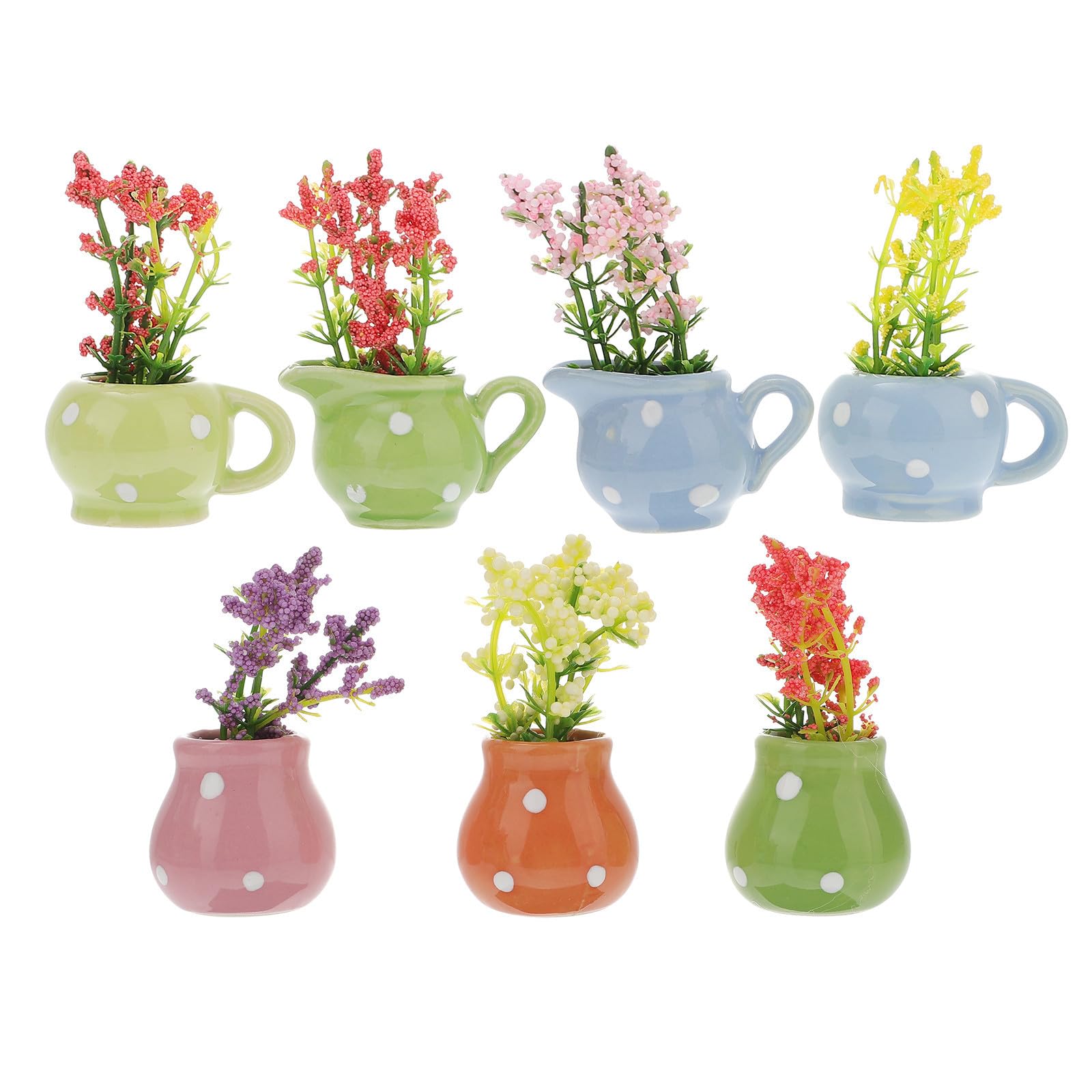 Imanes para nevera de cerámica florales SEWACC para organizar notas en la cocina diaria