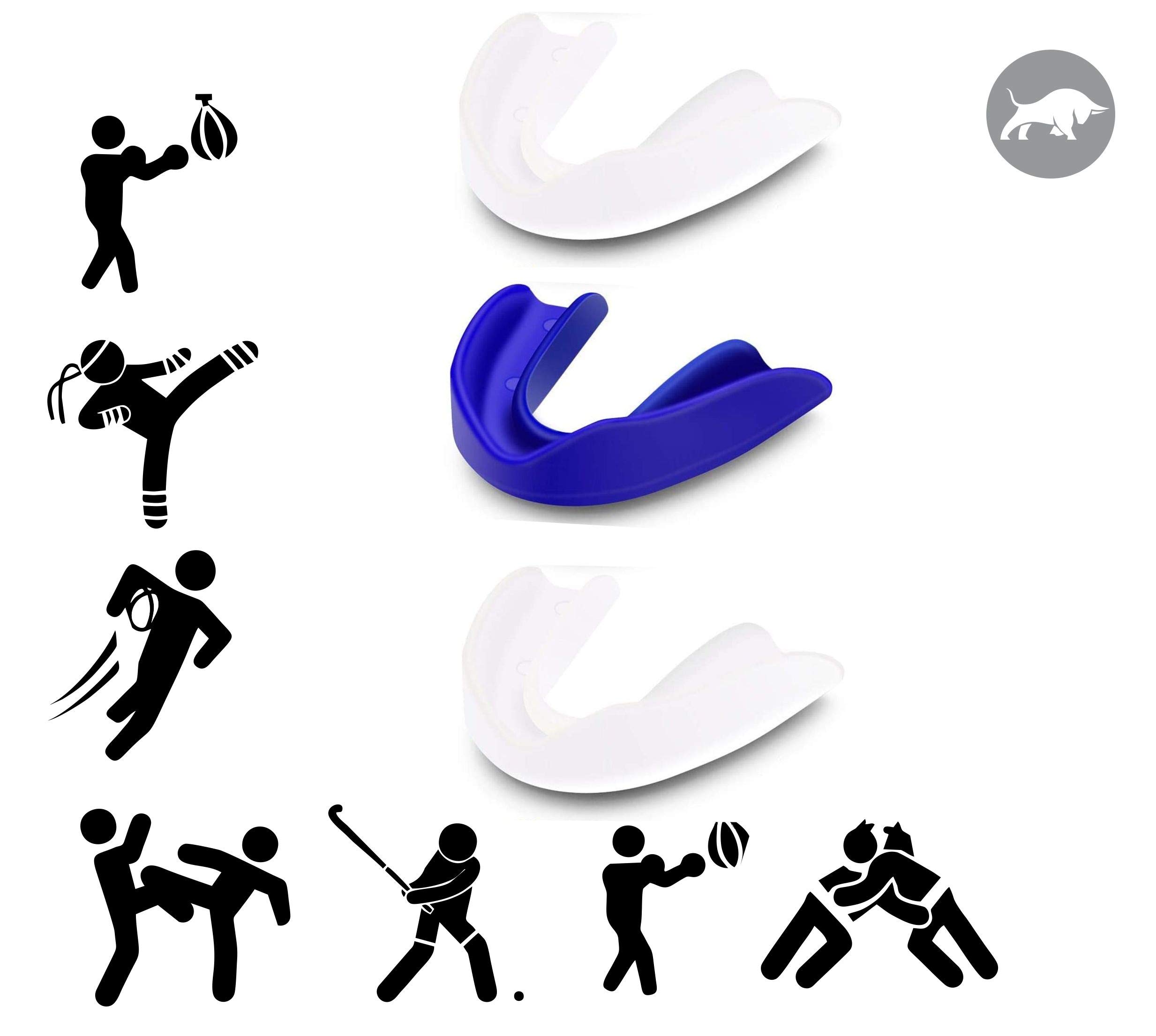 DRANGE 3 - Pack Mouth Guard/Gum Shield - for boxing, MMA, rugby, muay thai, hockey, judo, karate martial arts and all contact sports (B08HX42GZ3) Amazon Price History, Amazon Price Tracker