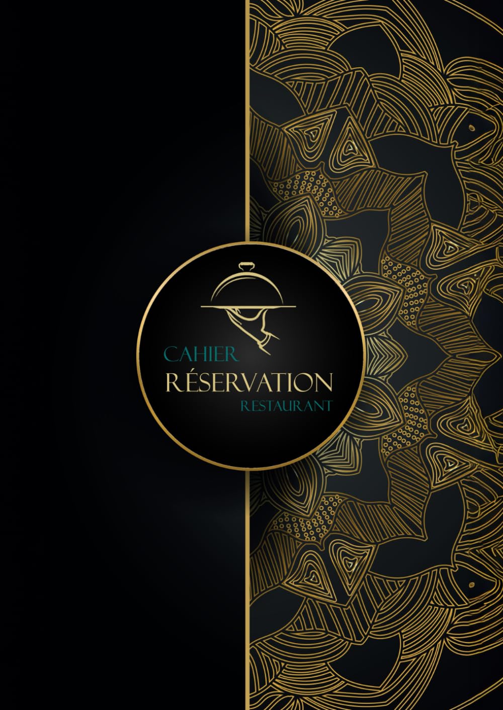Cahier de réservation restaurant: Une page par jour, format A4 | pages fournisseurs, pages contacts, notes, ToDo, mémo | Jours fériés et fêtes civiles incontournables indiqués |