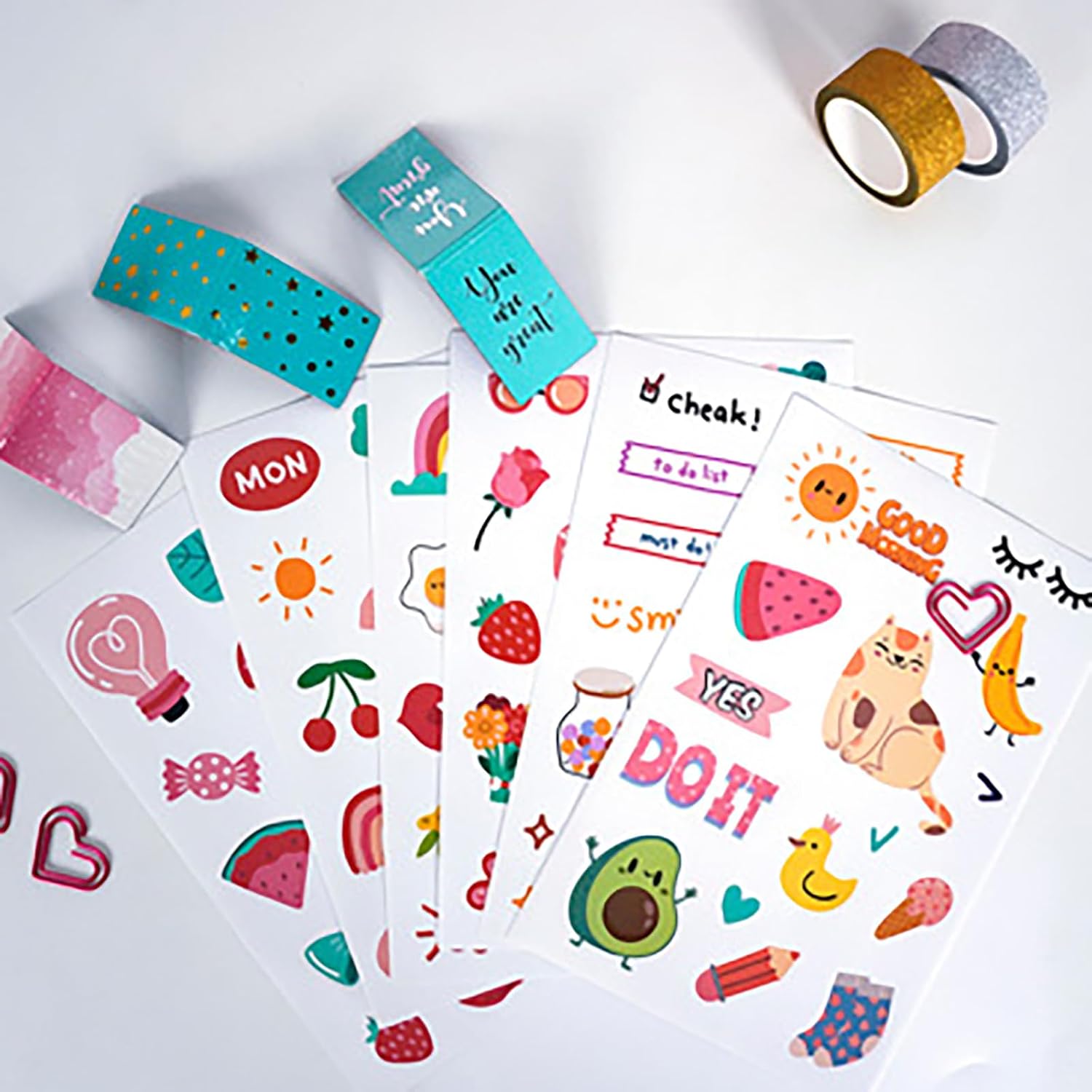 Pure Vie DIY Journal Kit for Girls Ages 8-14, Journaling Art Crafts Kit for Tween & Teen Girls, Creative Scrapbook & Diary Supplies Toy Set with Notebook Sticker - Fun Cute Birthday Xmas Gifts Ideas