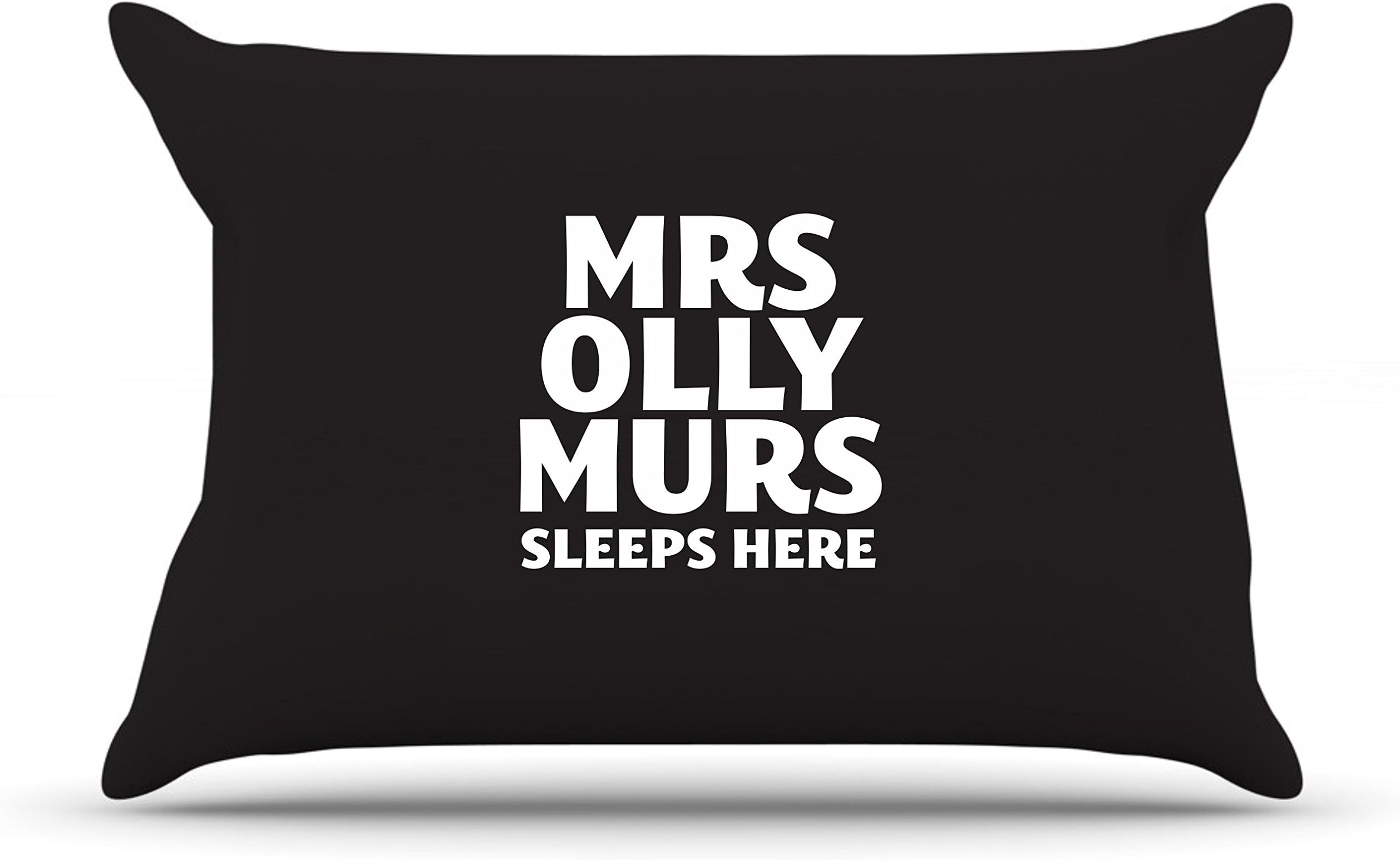 MazClothing Mrs Olly Murs Sleeps Here Pillow Case
