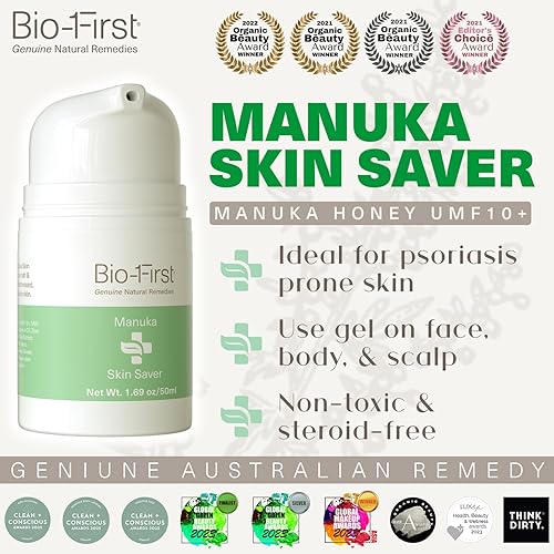 Miniatura 3 de Gel natural no tóxico para adultos UMF10+ - Hidratante - Para pieles propensas al eccema, psoriasis - Piel irritada, seca, radiante o dañada por los