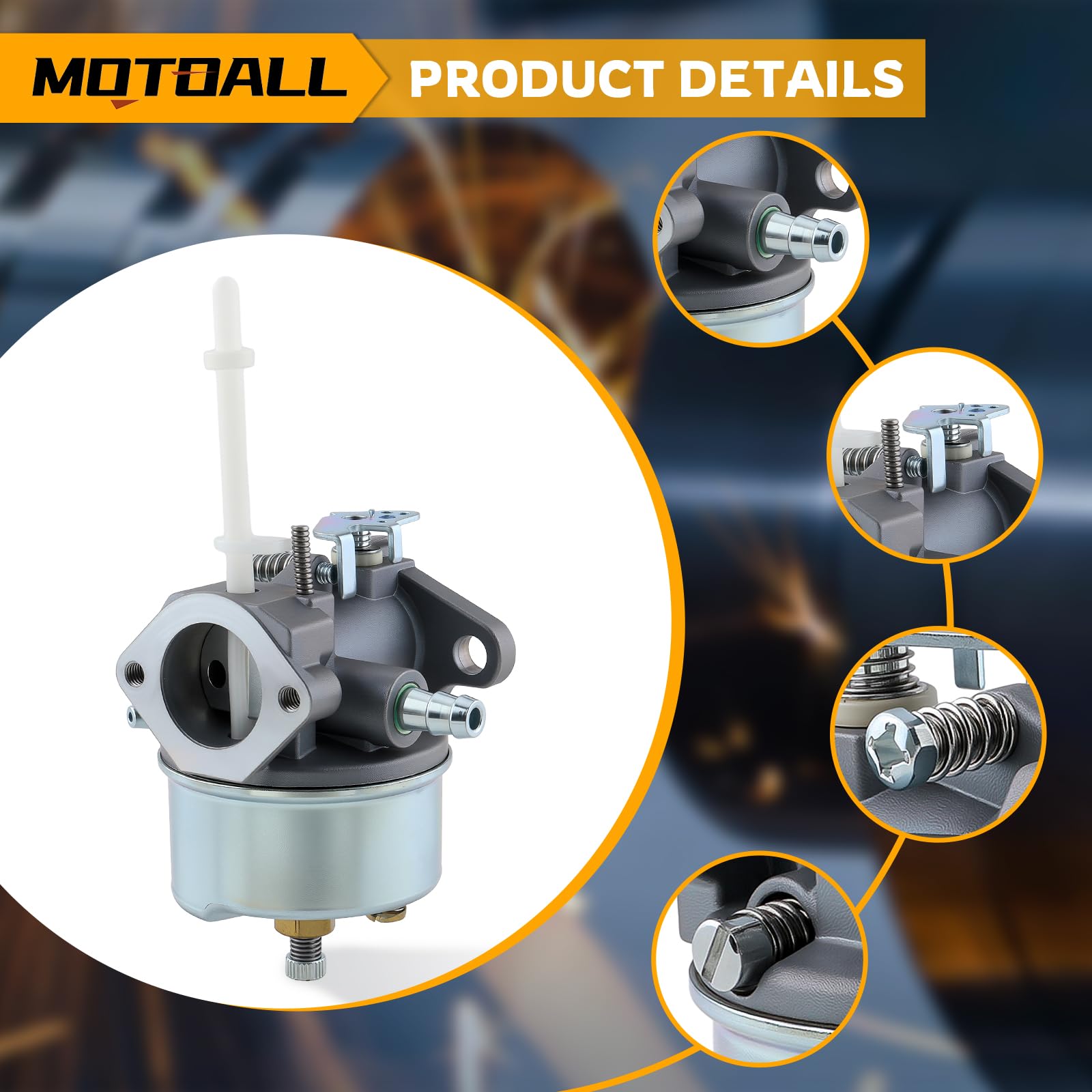 632371 632371A 631954 Carburetor For Tecumseh H70 HSK70 7HP Stens - Foto 10