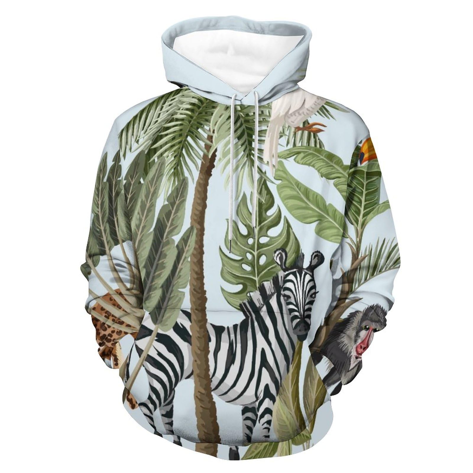 Sweats à capuche unisexe finis les pulls inconfortables au style banal - 8